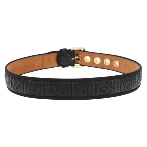 LOUIS VUITTON Monogram Antheia Ceinture Belt 34.6\